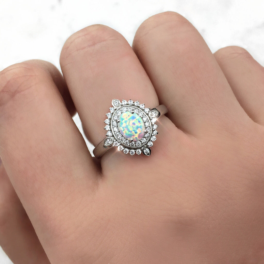 Trouvaille Opal Ring
