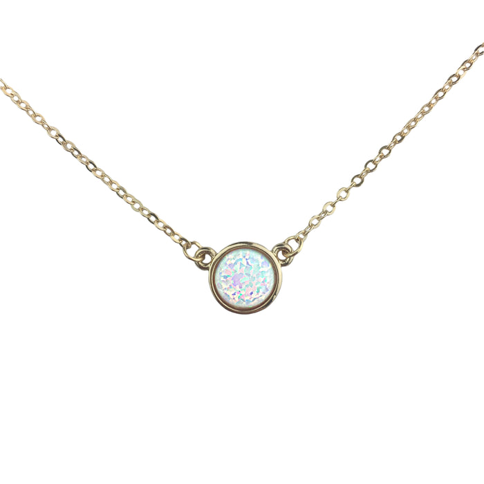 Sydney Opal Necklace - Gold