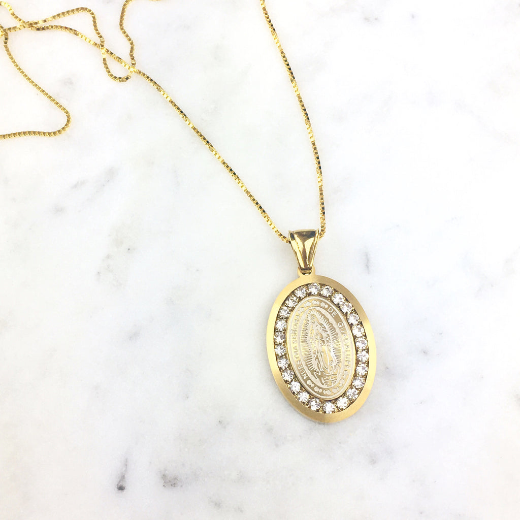 Virgin Mary Necklace