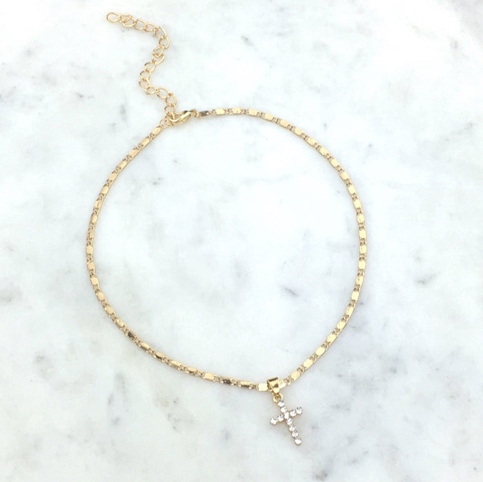Eva Cross Choker