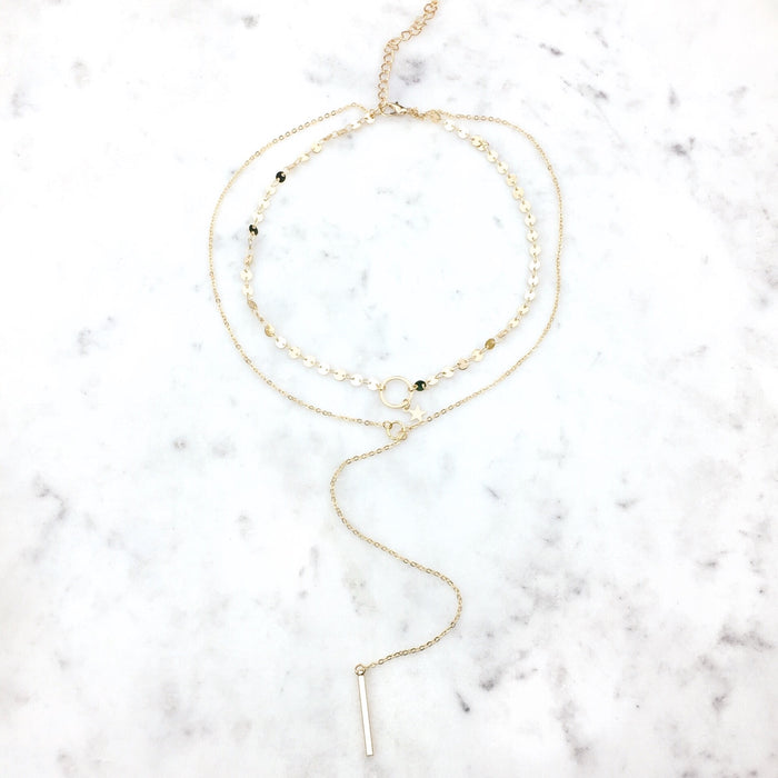 Estella Lariat Necklace