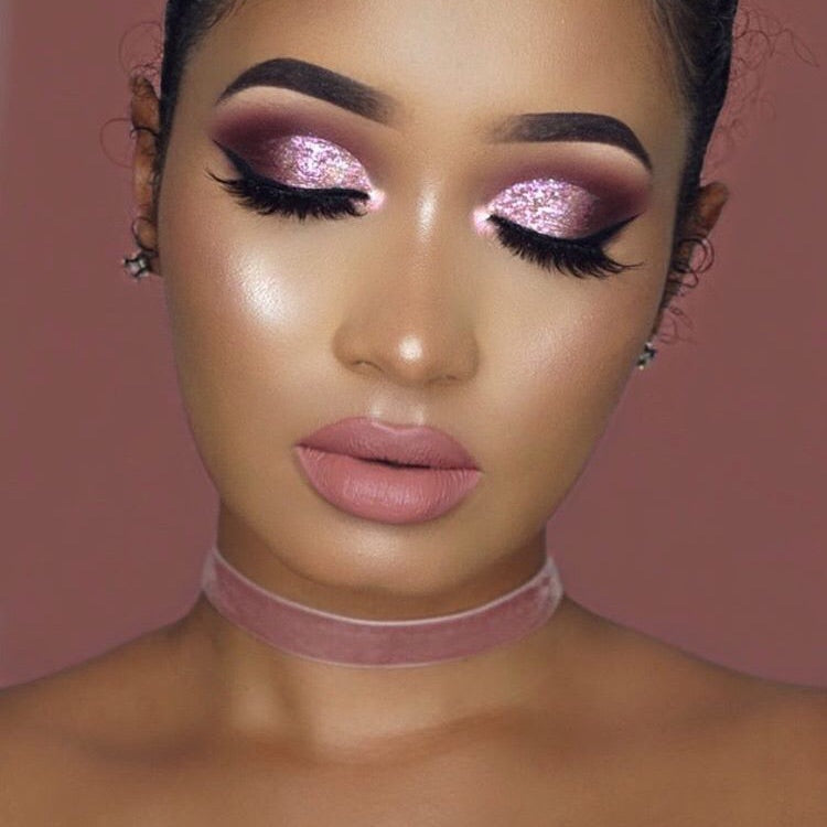 Mauve Velvet Choker