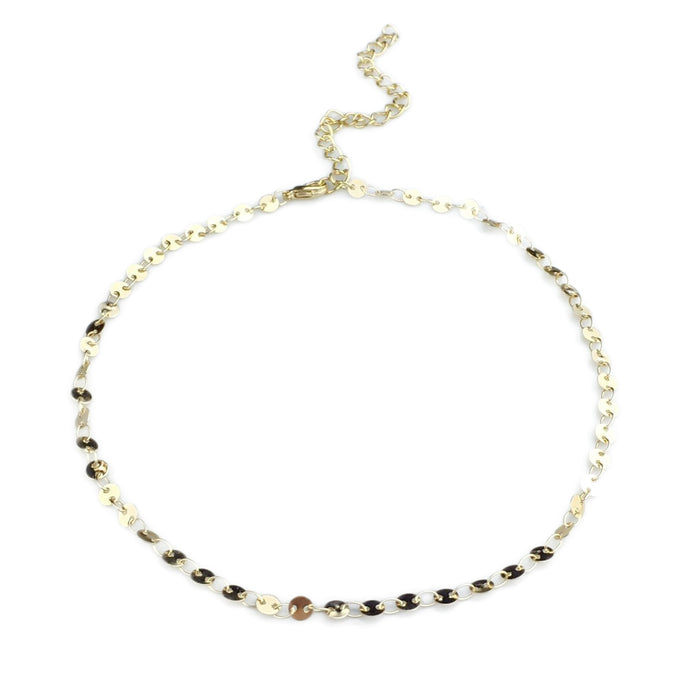 Layla Coin Choker - Gold