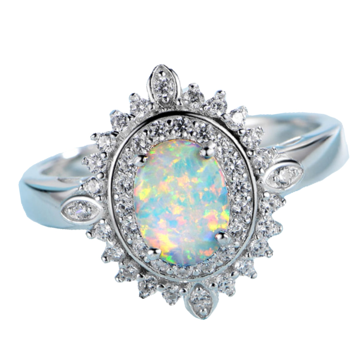 Trouvaille Opal Ring